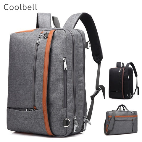 2019 New Coolbell Brand Messenger Backpack For Laptop 17.3"