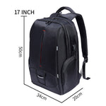 Waterproof w/USB Charger Backpack 17.3inch