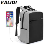 Anti theft Multifunction Waterproof w/USB Charger Backpack
