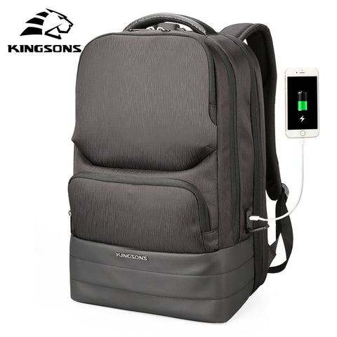 2019 New Kingsons Brand Bag, Backpack For Laptop 15.6"